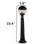 Lampe sur pied d'extérieur 35,4 po de hauteur
