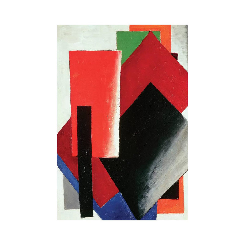 Architectonic Composition, 1918 by Lyubov Popova - Wrapped Canvas Gallery-Wrapped Canvas Giclée, 30.48 cm H x 45.72 cm W