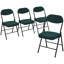 Office Folding Chairs Set of 4