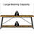 70.9" Extra Long Sofa Table Behind Couch, Industrial Entry Console Table for Hallway, Entryway & Living Room