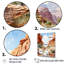Canyon Stream, charme minimaliste I - impressions sur toile Canyon-95877425-95877426