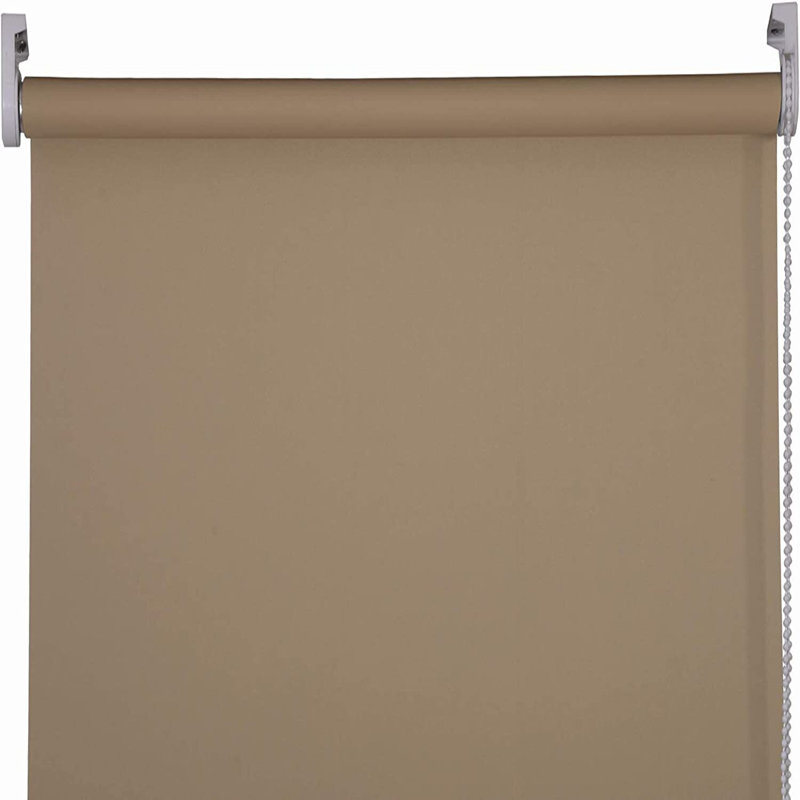 Blackout Zebra Shades, Latte Brown, 165 cm L x 150 cm W
