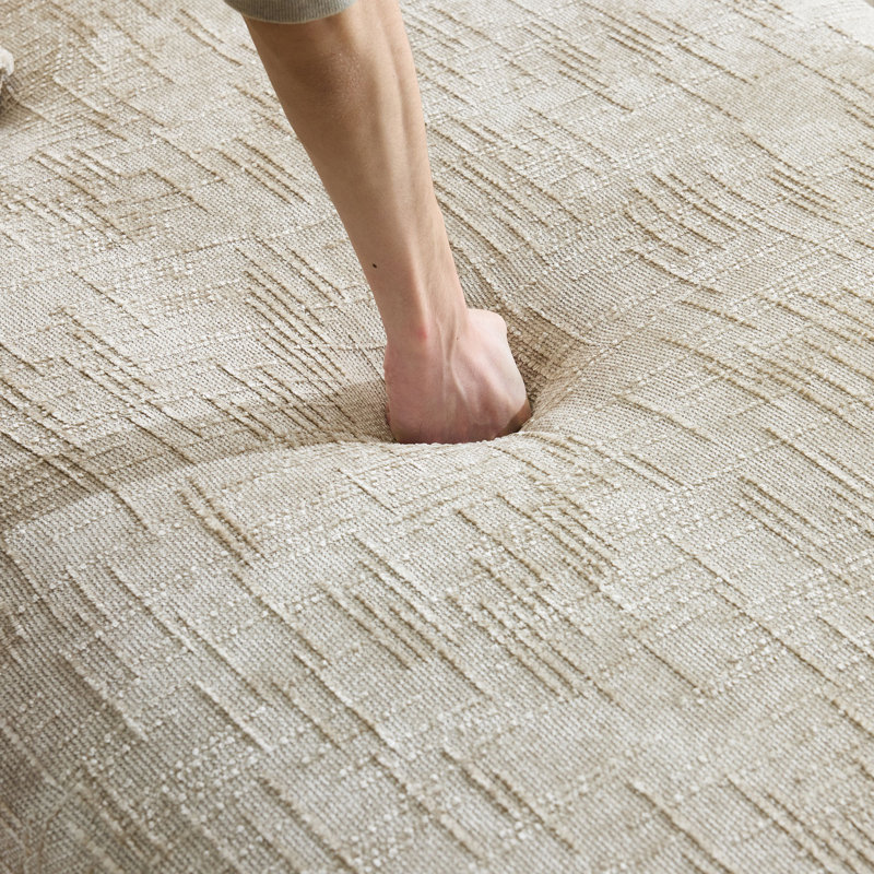 Canapés en forme de L peu encombrants, revêtement en chenille, design moderne pour la maison
