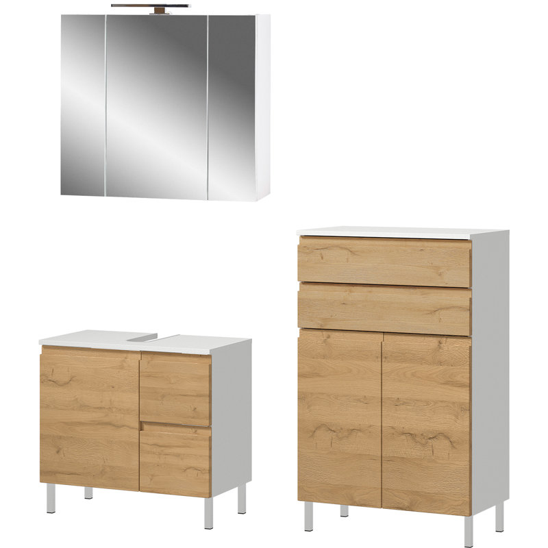 5 Piece 60 mm Bathroom Furniture Suite