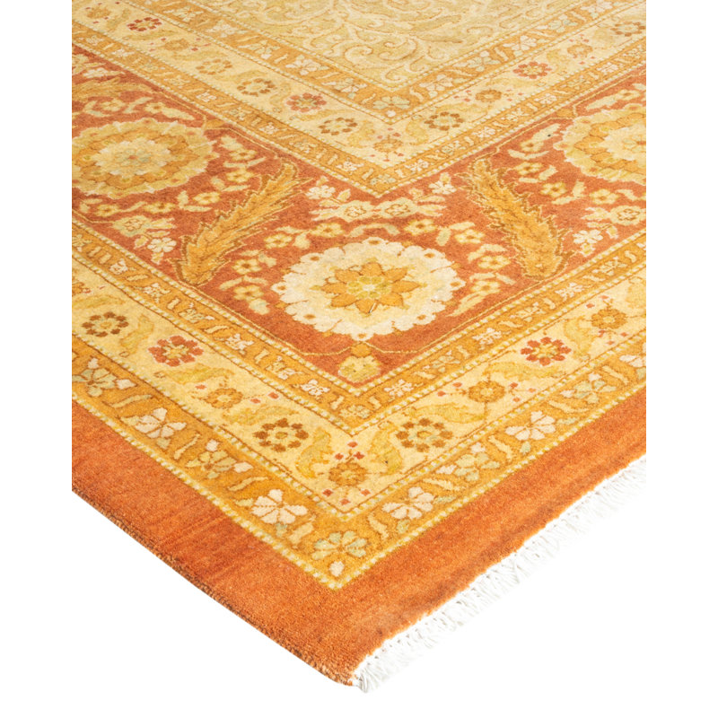 Classic One-of-a-Kind 10' 6" X 14' 4" Hand Knotted Area Rug