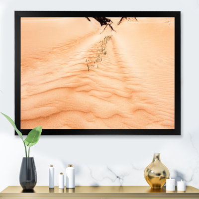 Rippled Sand In The Desert II - peinture sur toile