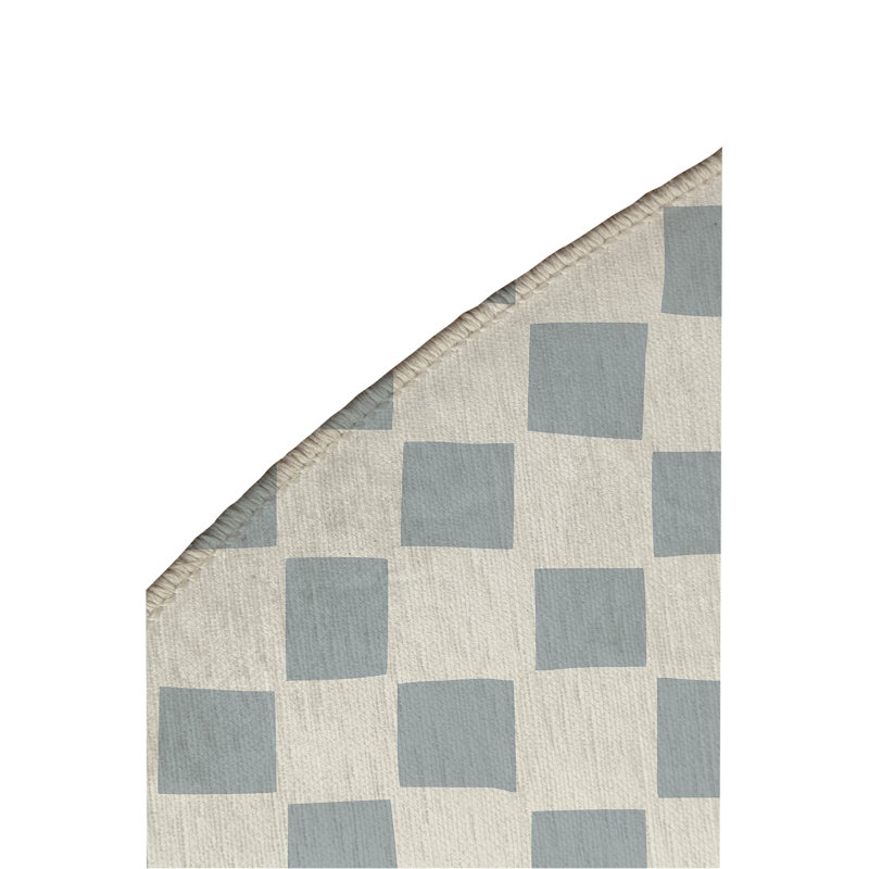 Tapis d'extérieur à carreaux antidérapant, Rond 5 pi