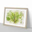 Lines of the Leaf Watercolour - Picture Frame Graphic Art Print-56738687-56738697