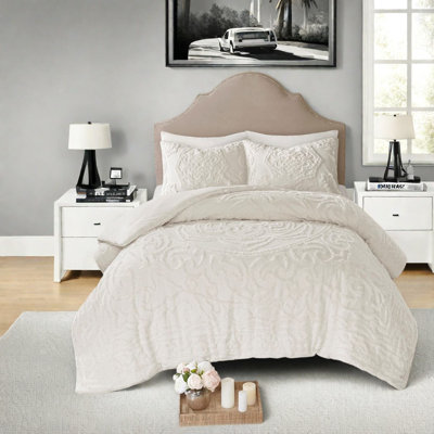 Cotton Bedding Sets, Twin/twin Xl Comforter With Chenille Design