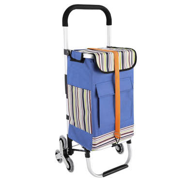 Playmarket Shopping Trolley WE GO 110 Lb. Capacity Foldable Hand Truck  Dolly