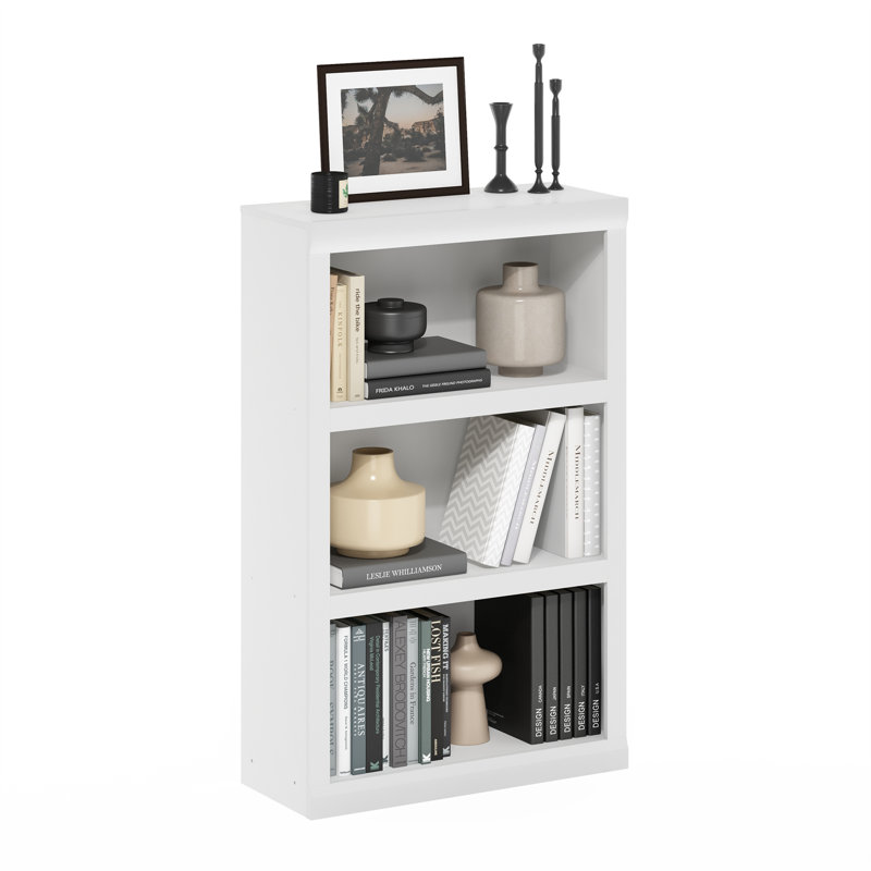 Berrysburg 99.01cm H x 62.51cm W Standard Bookcase, White