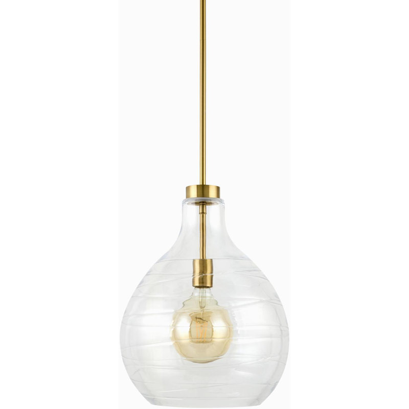 Luminaire suspendu Miguell, Doré