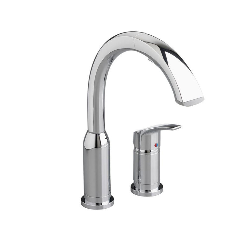 Robinet de bar avec jet latéral Arch, Chrome