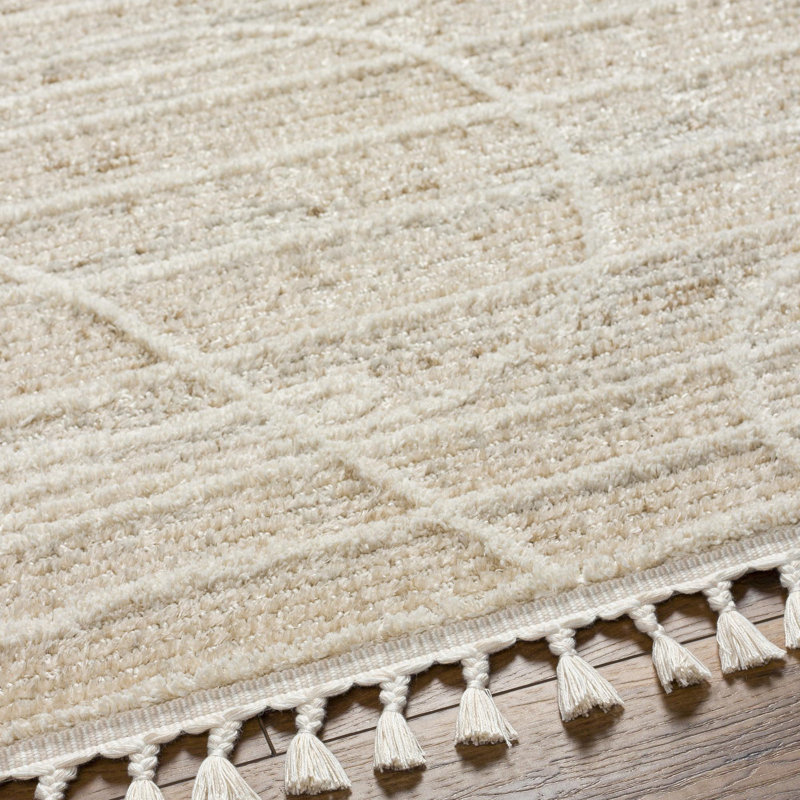 Abstract Indoor Rug, Rectangle 9'2" x 12'