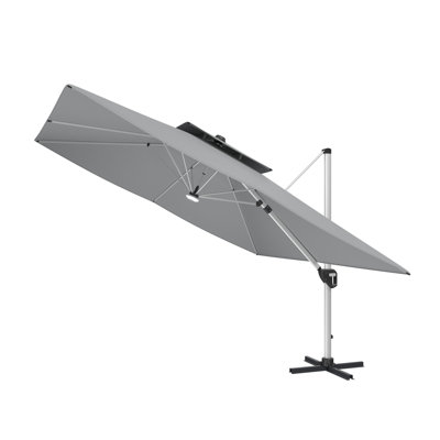 Aleksandur 130'' Square Cantilever Umbrella