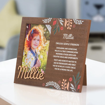 Hazella Tan Single Picture Frame