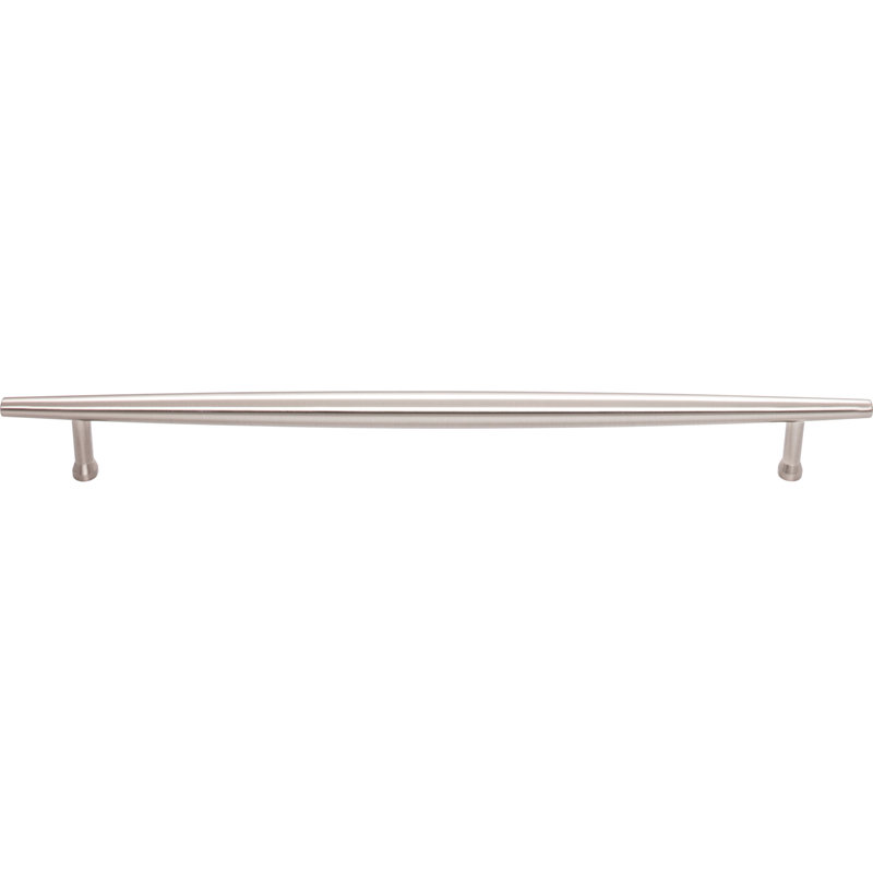 Allendale Bar Pull, Brushed Satin Nickel, 12" Center to Center
