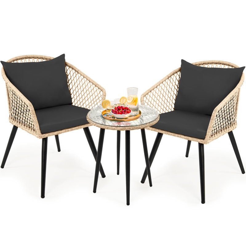 Ensemble bistro 3 pièces Bay Isle Home™