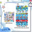 Airplane Party Supplies - 40pcs Airplane Slap Bracelets + 50pcs Airplane Birthday Stickers