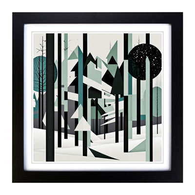 Single Picture Frame Print on Wood