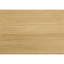 Table d'appoint simple à 2 niveaux de 18 pouces de largeur avec stratifié naturel et porte pour le salon de la chambre à coucher