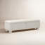 Grant Polyester Blend Upholstered Storage Bench-836754044
