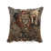 Floral Tapestry Reversible Throw Pillow