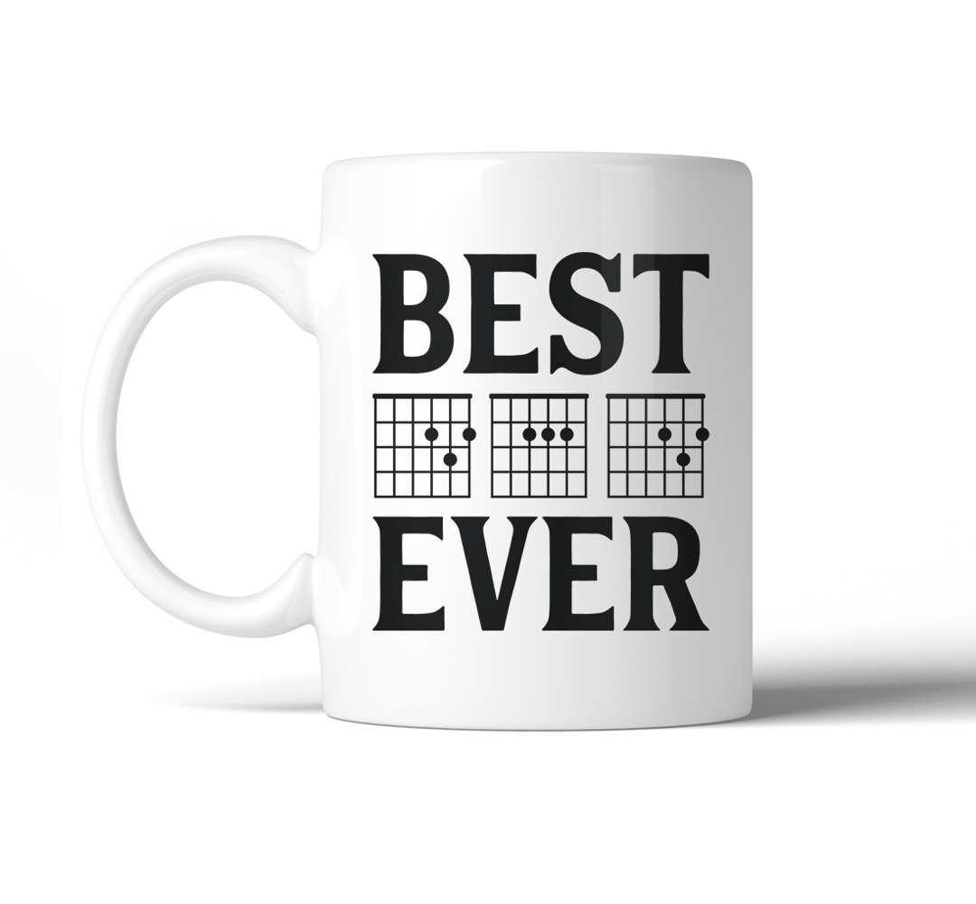 Rison Best Dad Ever Guitar Chord Coffee Mug Winston Porter