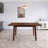 60" Rustic Farmhouse Rectangular Dining Table-964315076