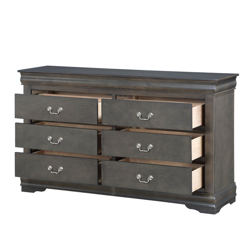 Commode Louis Philippe, Gris foncé