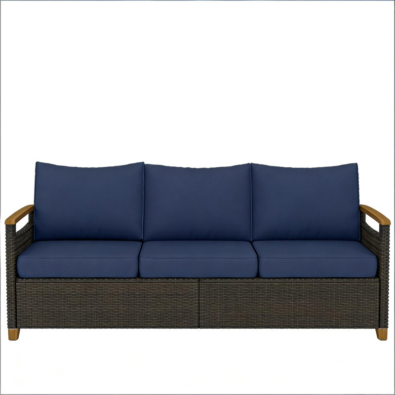 Canapé d'extérieur en osier profond Deep Comfort | Idée de cadeau