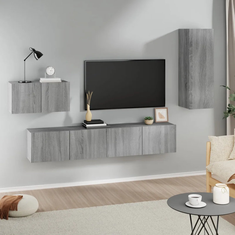 Siegfried TV Stand, Grey Sonoma, 160cm