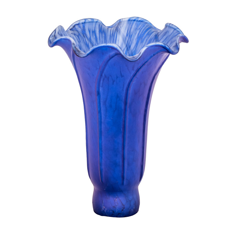 Novelty Lamp Shade, Blue, 6" H x 4" W x 4" D