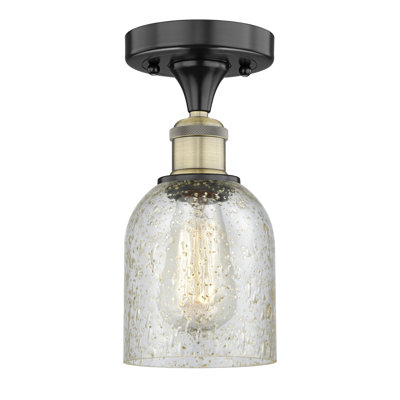 Losurdo Glass Semi Flush Mount