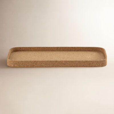 Rectangle Cork Tray Large