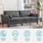 Thorwe 77'' Velvet Sofa-705849269