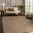 Nadene Natural Beige Indoor Area Rug-1614445051