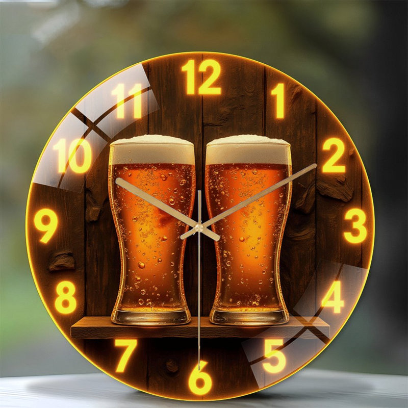 Horloge murale 12 po