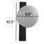 Mid-Century Modern Globe Wall Sconce