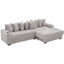 Canapé modulaire en L 110,75 po-859281101