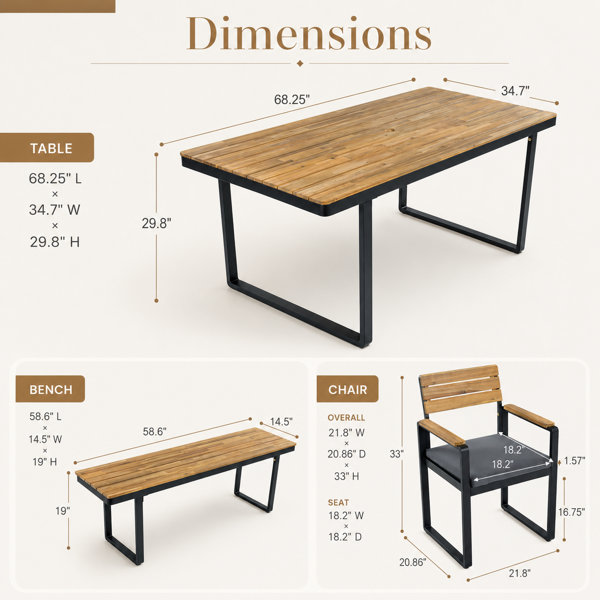 Dimensions du produit