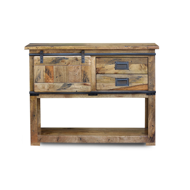 Ruckman 110cm Solid Wood Console Table