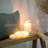 Light Pebbles - Set of 3 - Matte Porcelain with LED Light