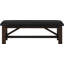 Banc en similicuir Mariama