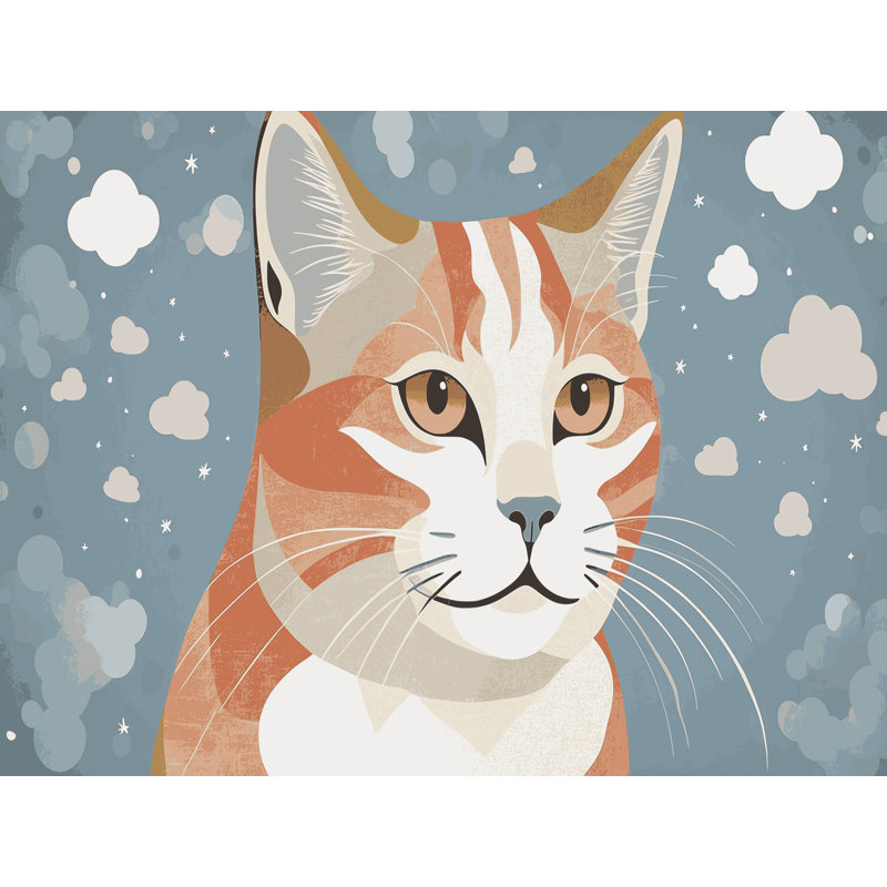 Tapis pour enfants 6 animaux Ginza, Rectangle 4pi x 6 pi