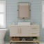 Meuble-lavabo moderne avec lavabo en céramique
