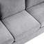 Modern 3-Seater Sofa 84.7" Sofa Couch  Upholstered Sofa With Curved Backrest For Living Room Or Small Space-847139197
