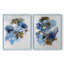 Impression encadrée «Misty Blue I-Premium» - prête à être accrochée - aucun clou requis - aucun clou requis-1952842699-1952842700