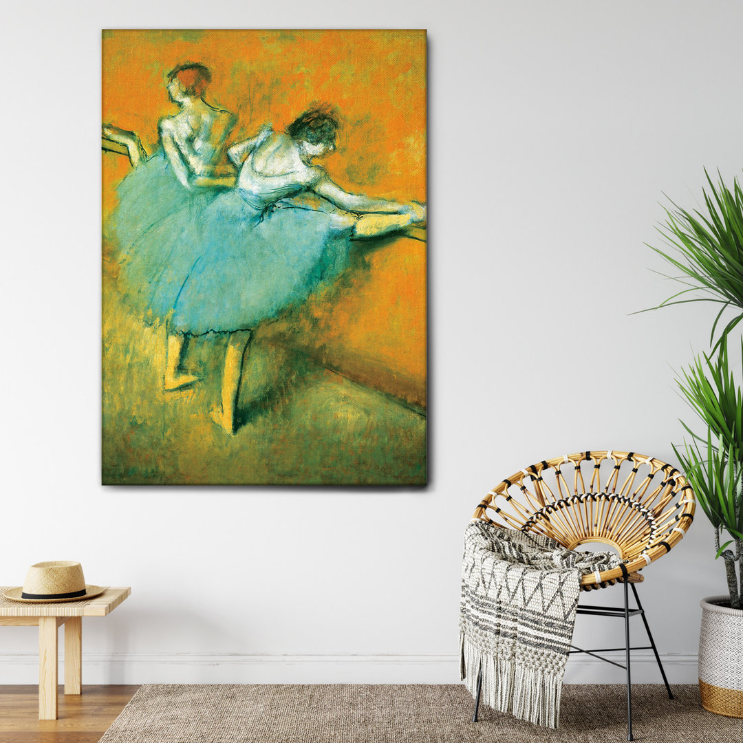 Leinwandbild Ballerine Alla Sbarra von Edgar Degas