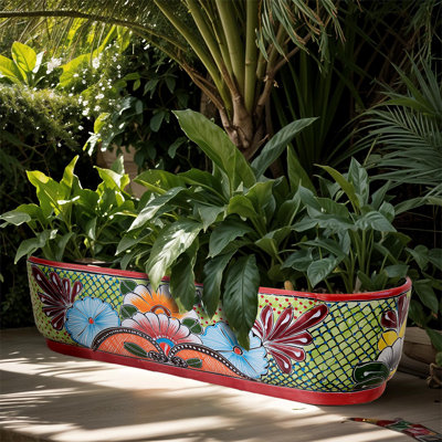 Oval Extra Large Planter- Green 